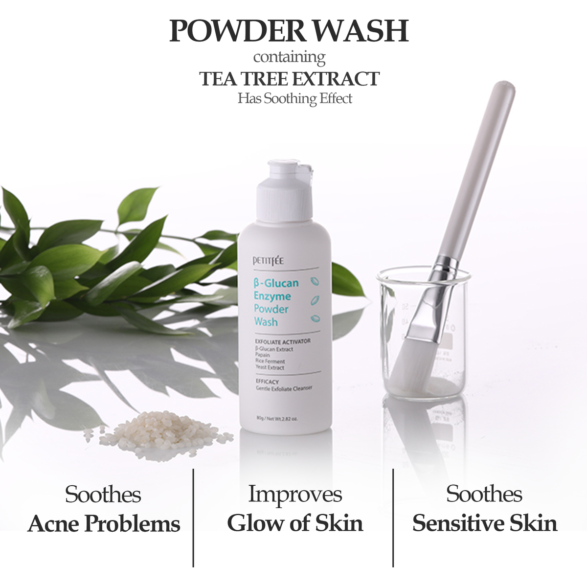 PETITFEE Glucan Enzyme Powder Wash Petitfee