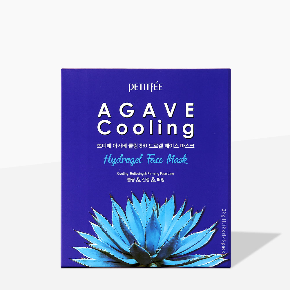 PETITFEE Agave Cooling Hydrogel Face Mask (Pack of 5)