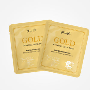 
                  
                    Load image into Gallery viewer, Petitfee Gold Hydrogel Face Mask
                  
                